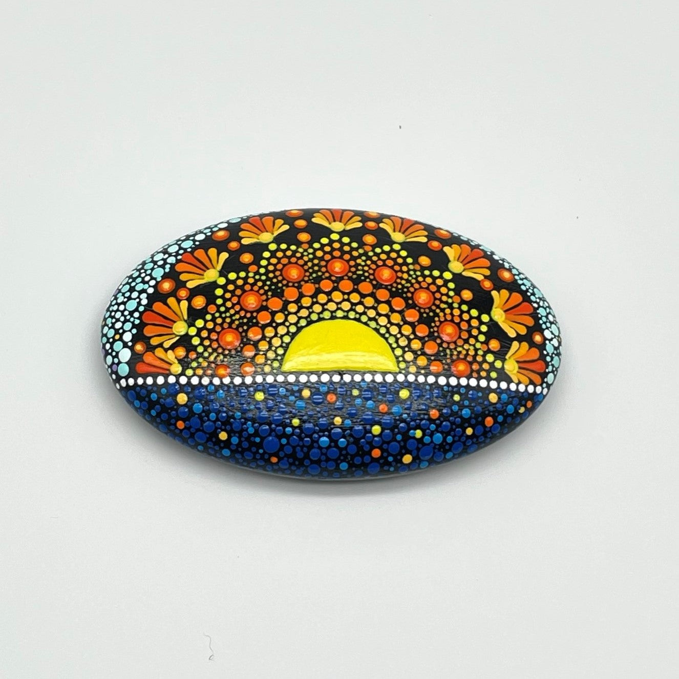 Flat Oval Stone